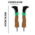 thumbnail image 3 of Halloween Witch Leg Decorations – Set of 2 Realistic Outdoor Yard Stakes – Waterproof & Durable Foam + Polyester Props for Garden, Lawn, Porch & Halloween Parties, 3 of 5