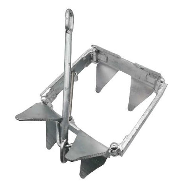MarineNow Folding Box Slide Anchor 13 lb Hot Dipped Galvanized