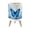 Color 2, variant on Small Trash Can with Lid Beach Coastal Seascape Octopus Marine Life 1.8 Gallon Dog Proof Trash Can Round Garbage Can Waste Bin Wastebasket for Bathroom Bedroom Living Room