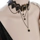 thumbnail image 3 of Colgante Collar Cadena de Perlas de Imitación de Declaración de Gargantilla de Encaje Zulema Perlas de imitación, 3 of 4