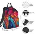 thumbnail image 2 of Easygdp Colorful Abstract Swirls para Easygdp Yak - Mochila Casual Ligera y Resistente para Viaje y Senderismo para Hombres y Mujeres, 2 of 7