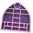 thumbnail image 1 of Miniatura de joyero, bandeja para colección de piedras, soporte portátil para objetos de colección. Rosa, 1 of 9