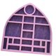 thumbnail image 1 of Estante de joyería en miniatura, bandeja de recolección de piedras, soporte portátil para objetos de colección, Rosa, 1 of 9