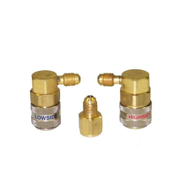 R12 to R134a Manifold Conversion Kit With Couplers