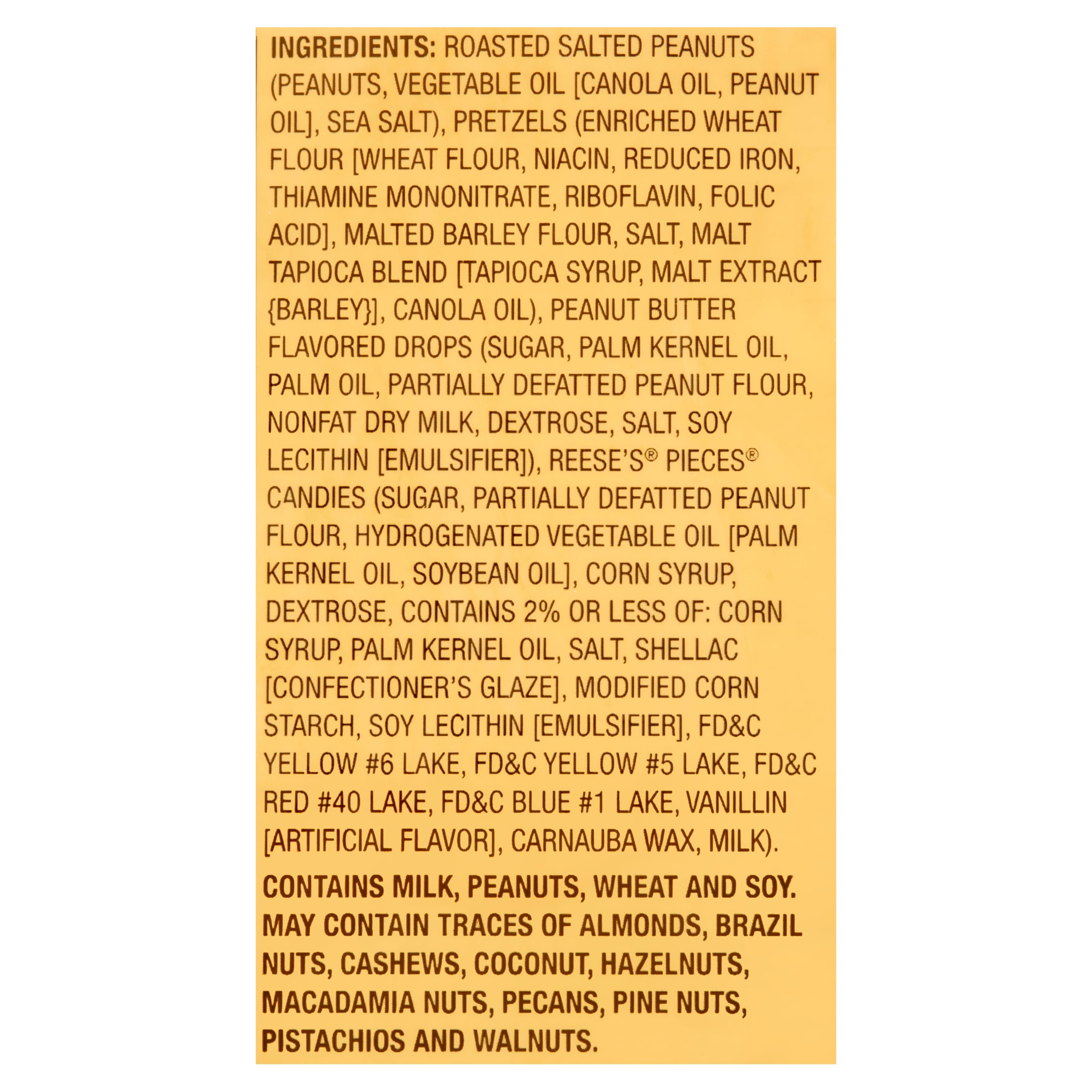 Great Value Peanut Butter Flavored Trail Mix Made with Reese's Pieces, 26 oz