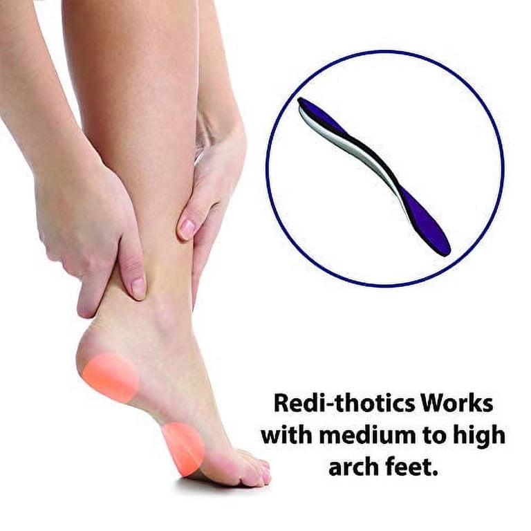 Redi Thotics 3 4 Length Slim Orthotic Insoles Inserts Arch Support