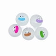 thumbnail image 1 of Pelotas antiestrés blandas de crecimiento lento | Juguete sensorial para apretar y aliviar la ansiedad | Pelotas descompresoras con caras divertidas para el escritorio de la oficina en casa, 1 of 5