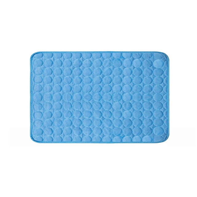 Tapis de Refroidissement pour Chiens, Tapis de Refroidissement pour Chiens Respirant, Auto-Refroidissement, Pas d'Eau Ou de Réfrigérateur Requis, Tapis de Refroidissement Antidérapant Résistant aux Rayures pour Petits Chiens Ou Chats Moyens