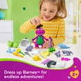 thumbnail image 3 of Fisher-Price Barney’s World Dress Up Barney Set, 1 Figure & 20 Pieces for Toddler Pretend Play, 3 of 7