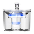 thumbnail image 2 of WF160 Fuente de agua para gatos 1.8L / 61oz Fuente de agua transparente para mascotas Dispensad Carevas Fuente para beber gato, 2 of 7