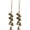 Classic, variant on 2 Pack Witch Bells for Door Knob Protection Outdoor Bells Hanging Bells for Door knob Witches Bells Magic Wind Chimes for Home Protection Witch Bells Kit (Two Styles)