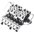 thumbnail image 1 of HUGFEGWE Electric Guitar Bridge System Metal Bridge for Rose Replacement(Silver) U2536-17344, 1 of 9