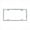 Chrome, variant on Pilot WL126-C - 4-Hole Mount Slim Chrome License Plate Frame