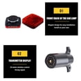 Usb Brake 2-Pack Wireless Magnetic Trailer Lights Rechargeable LED Tail Light Kit ...