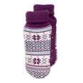 thumbnail image 4 of Muk Luks Women's Thermal Ankle Slipper Sock Gift Set, 4 of 7