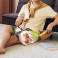 thumbnail image 2 of Daiia Summer Gnome 1 Mens Woven Stretch Pajama Short,Short Pajama Pants-X-Large, 2 of 6
