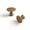 Champagne Brown, variant on Goo-Ki Light Brushed Brass Cabinet Drawer Knobs, Zinc Alloy 1.8" Dia Cabinet Handles Hardware for Dresser,Wardrobe,Cupboard, 12 Pack