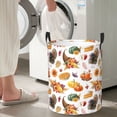 thumbnail image 5 of Gaeub Thanksgiving Turkeys 1 Dirty Clothes Storage Basket, Toy Storage Bin for Storing Clothing, Diapers, Toys-Small, 5 of 6