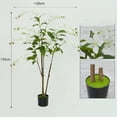 thumbnail image 2 of Garvee Blooming Flower Artificial Tree, Artificial Trees, 4.3ft-4.9ft Faux Blooming Flowers with Flower Pot, Artificial Handmade Blooming Trees for Indoor Outdoor Home Office, 2 of 7