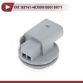 thumbnail image 3 of 1 Pce Douille de Feu de Signalisation avant pour Kia Rio 2006-2011 1.6L Support de Lampe de Signalisation No.92161-4D000, 3 of 6
