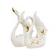 thumbnail image 4 of Figura de cisne de 2 piezas, escultura de Animal, artesanía, decoración de mesa de cisne, adorno de mesa para dormitorio, regalos del Día de San, 4 of 9