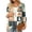 AZ34_Khaki, variant on IYYVV Halloween Cardign Sweaters for Women 3/4 Sleeve Lightweight Funny Pumpkin Printed Open Front Cardigan Navy L