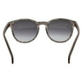 thumbnail image 5 of Wood PRINT Oliver Vintage Fashion Round Circle Key Hole Bridge Sunglasses, 5 of 8