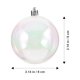 thumbnail image 2 of 12 bolas transparentes decorativas navideñas con burbujas perladas de colores., 2 of 7