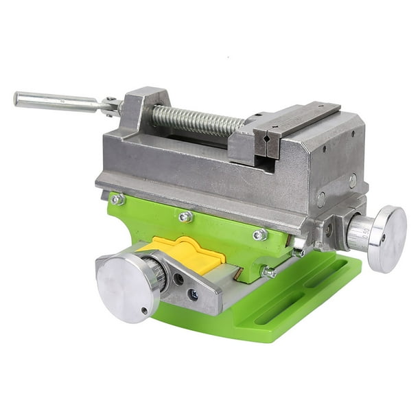 X Y Vise Cross Sliding Drill Press Vise Detachable Silicone Pad