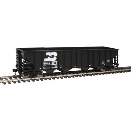 Walthers HO Scale 50' 100-Ton 4-Bay Hopper Car Burlington 