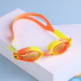 thumbnail image 3 of Gafas de natación para niños, niñas y niños de 3 a 14 años, protección UV antivaho con bolsa de viaje (5 unidades), 3 of 5