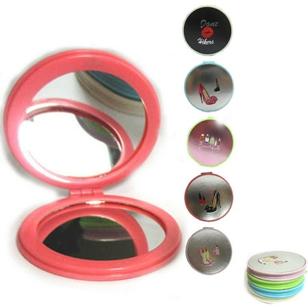 - 12 Makeup Cosmetic Folding Portable Compact Pocket Mirror Vintage Purse Travel