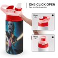 thumbnail image 4 of Dead by Daylight DBD Stainless Steel Water Bottle with Straw Children's Vacuum Insulated Mug Leak-Proof Water Cup, 4 of 8