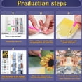 thumbnail image 3 of DIY 5D Diamond Painting Starter Kit — Full-Drill Gemstone Art — Adult Craft Kit — Home Wall Decor (12×16 Inches, Unframed),KM793-1, 3 of 6