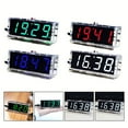 Huajunming Diy 4-Digital Led Nixie Tube Clock Kit Display Time ...