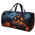 thumbnail image 2 of Halloween Tote Bag, Quilted Padded Printed Travel Tote Bag, Soft Handle Casual Handbag for Everyday Use, 2 of 6