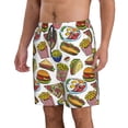 thumbnail image 2 of Goofa Hot Dog With One Sausage Printed Mens Swim Trunks Summer Quick Dry Short Beach Swimwear Bathing Suits-3X-Large, 2 of 9