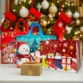 thumbnail image 4 of Wrapables Non-Woven Reusable Christmas Holidays Gift Bags with Handles for Gift Wrap, Parties, Favors and Treats (Set of 8), Festive Joy, 4 of 4