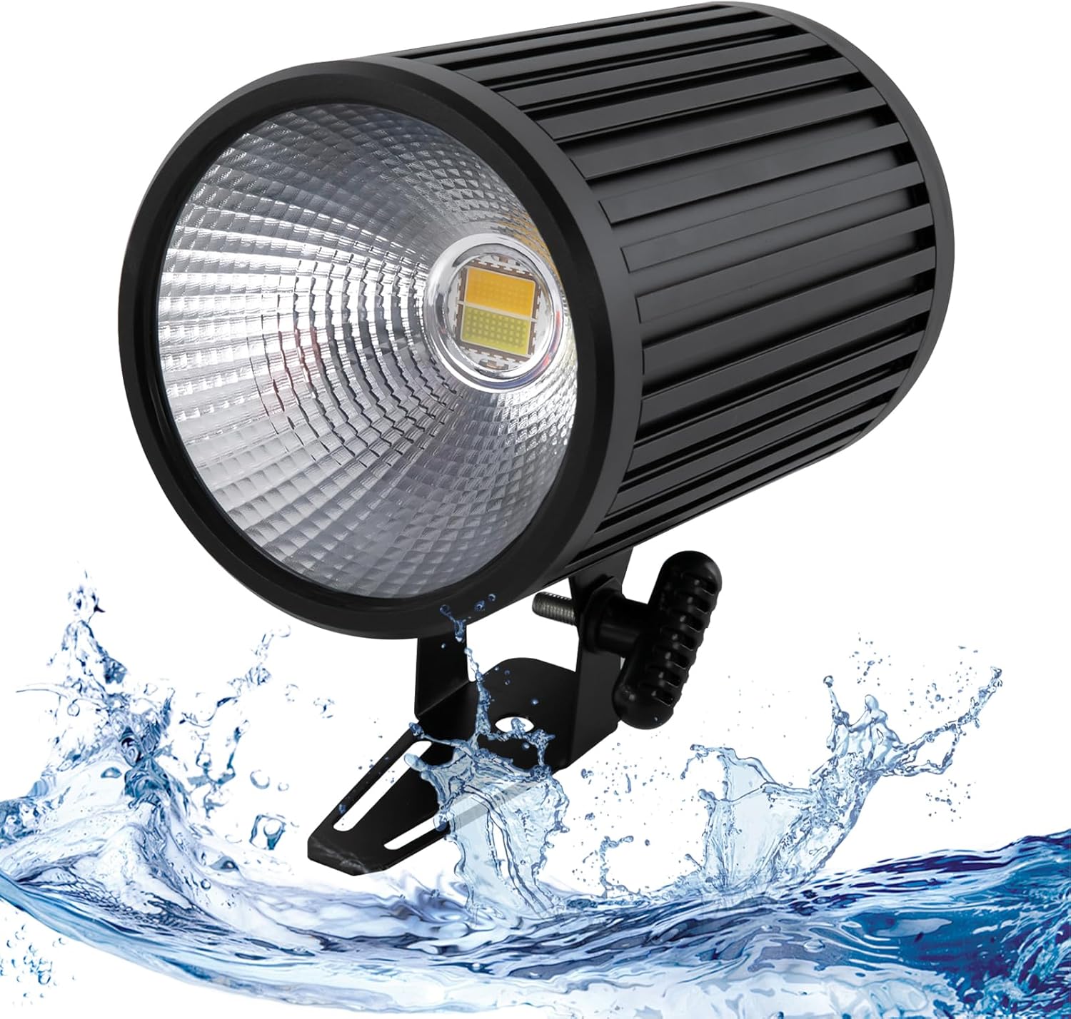 Spotlight LED Stage Lights 200W COB Stage Par Lights Cool White and Warm White Uplighting Metal Housing Strobe Light Bright for Church Wedding Concert Theater Photostudio