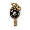 thumbnail image 1 of Logo Fond Noir Substance Létale Coiffure Broche Vintage Métal, 1 of 3