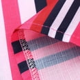 thumbnail image 6 of Babysbule Womens Tops Fashion Women's Large Size Casual Crew-neck Striped Printed Long-sleeved Shirt Tops, 6 of 6
