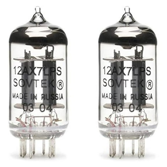 Pair of Sovtek 12AX7LPS Preamp Vacuum Tube