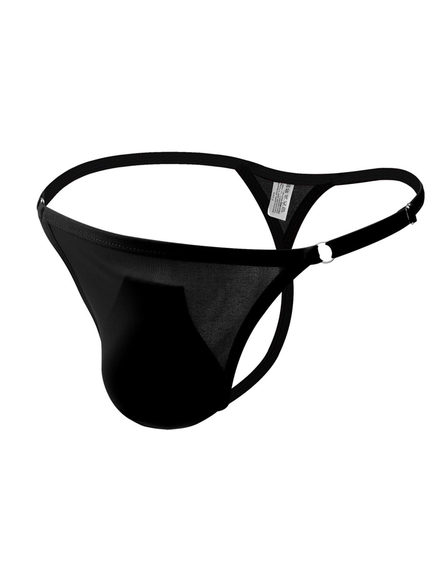 KAMAMEN Mens Sexy G-String T-back Adjustable Underwear Bluge Pouch ...