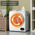 Ktaxon 1.5 cu. ft. Compact Electric Dryer, White