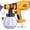 yellow, variant on SUMMIT -Cordless HVLP Paint Sprayer,200W Brushless Handheld Spray Gun with Copper Nozzle & Adjustable Flow, Compatible with Dewalt 20V Battery for Walls Fences Furniture Cabinets,Battery Not Included