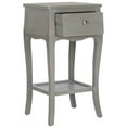 thumbnail image 3 of SAFAVIEH Thelma End Table With Storage Drawer Ash Grey, 3 of 5
