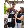 thumbnail image 6 of Funny Apron for Men - Mr. Good Looking is Cooking - BBQ Grill Apron for a Husband Dad Boyfriend or any Friend that Cooks Like a Master Chef by Aller Home and Kitchen, 6 of 6