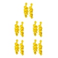 thumbnail image 2 of Sonducket Pendientes colgantes de 2 uds, joyería para niña, pendientes colgantes de pétalos coloridos para fiesta Type2 NO2, 2 of 6