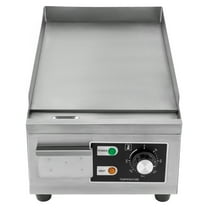 1300W Commercial Electric Griddle, Restaurant-Grade Cooking Surface & High Heat Output