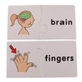 thumbnail image 2 of Rompecabezas de de Palabras del / Números Juguete Educativo para Bebé Baoblaze Rompecabezas de la tarjeta cognitiva, 2 of 8